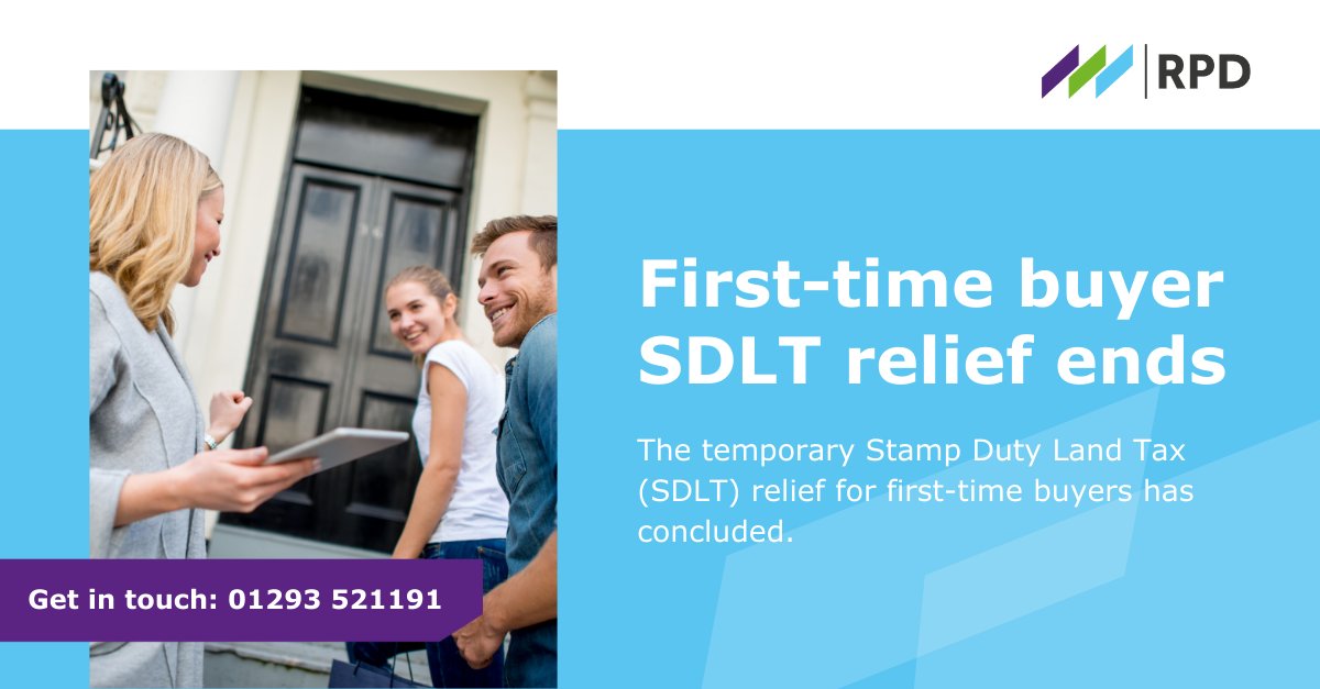 End of SDLT Relief: What it means for First-Time buyers 📉 

As of April 1, 2025, the temporary Stamp Duty Land Tax (SDLT) relief for first-time buyers has concluded. 

Read the full article on our website now:
🌐 Link in our bio

#Accountancy #Individuals #News #Updates