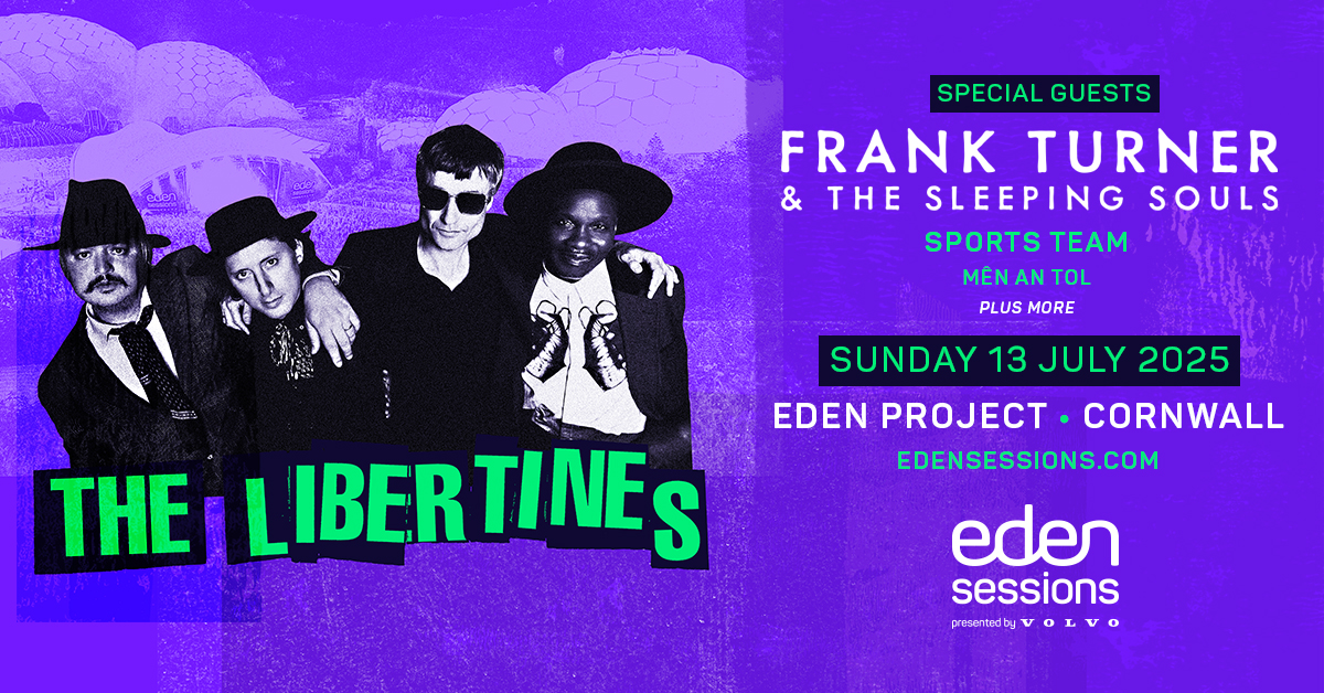 Eden Sessions (@theedensessions) on Twitter photo New announcement! <a href="/libertines/">Libertines</a> plus <a href="/frankturner/">Frank Turner</a>, <a href="/SportsTeam_/">Sports Team</a> and <a href="/menantollondon/">Mên An Tol</a> will play on Sunday 13 July 2025. Tickets are now on sale to Inside Track Pass holders and will go on general sale via our website at 3.30pm on Monday 12 May 2025. bit.ly/44wVMb4 New announcement! <a href="/libertines/">Libertines</a> plus <a href="/frankturner/">Frank Turner</a>, <a href="/SportsTeam_/">Sports Team</a> and <a href="/menantollondon/">Mên An Tol</a> will play on Sunday 13 July 2025. Tickets are now on sale to Inside Track Pass holders and will go on general sale via our website at 3.30pm on Monday 12 May 2025. bit.ly/44wVMb4