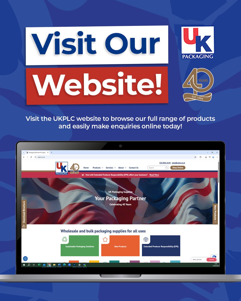 Looking for the perfect #packagingsolutions? 📦

 Visit our website today and discover why #UKPackaging is your trusted partner for all things #packaging.

From #boxes to janitorial essentials, we’ve got you covered!

ukplc.co.uk