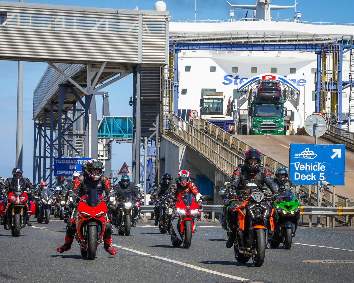 Stena Line UKIE (@stenalineukie) on Twitter photo The ride to The North West 200 starts here! 🏍️
A big hello to the thousands of bikers travelling with us for the legendary motorcycle race – have a fantastic weekend and we’ll see you soon!
#NW200 #race @<a href="/northwest200/">North West 200</a> The ride to The North West 200 starts here! 🏍️
A big hello to the thousands of bikers travelling with us for the legendary motorcycle race – have a fantastic weekend and we’ll see you soon!
#NW200 #race @<a href="/northwest200/">North West 200</a>