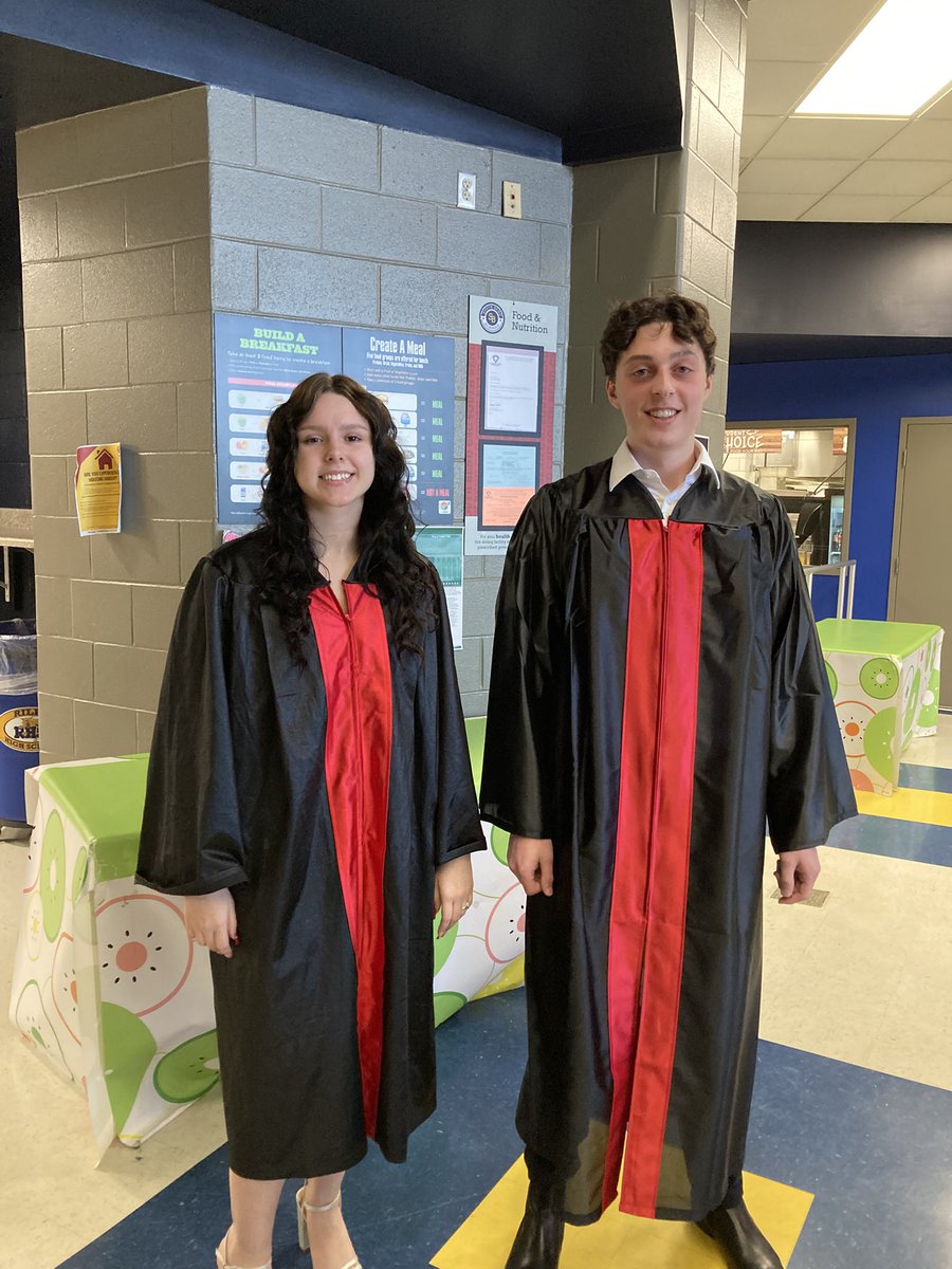 Congratulations to our Valedictorian - Lucas Zwicker and our Salutatorian - Jenna Zielinski