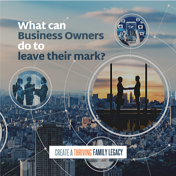 LegacySteward's tweet image. What can business owners do to leave their mark on their community and the world in a way that passes on eternal values? #WisdomTransfer #LiveWell #LeaveWell amazon.com/Create-Thrivin…