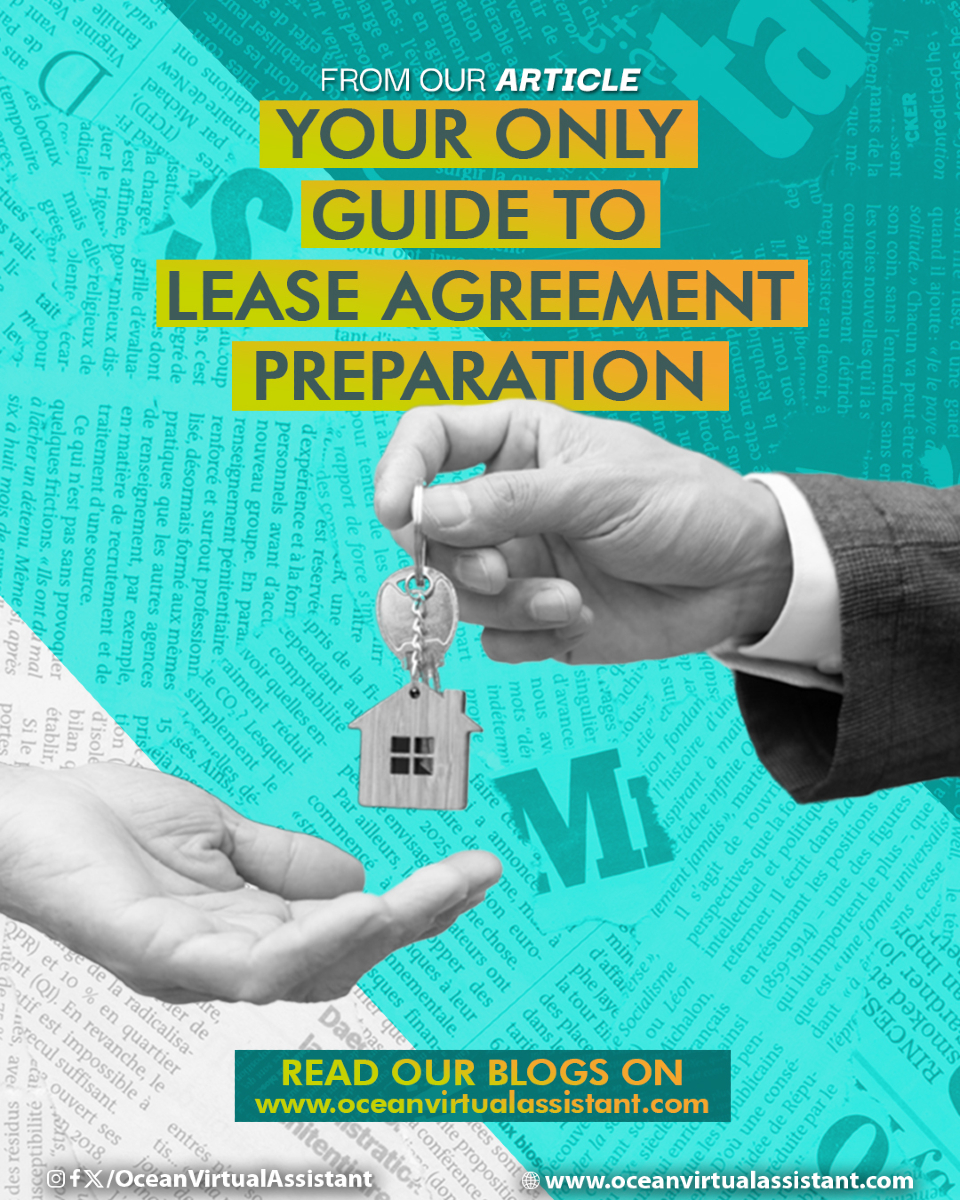 Lease agreements don’t have to be complicated. Here’s your go-to guide to prepare them with clarity, confidence, and ease.

Read: oceanvirtualassistant.com/post/your-only…