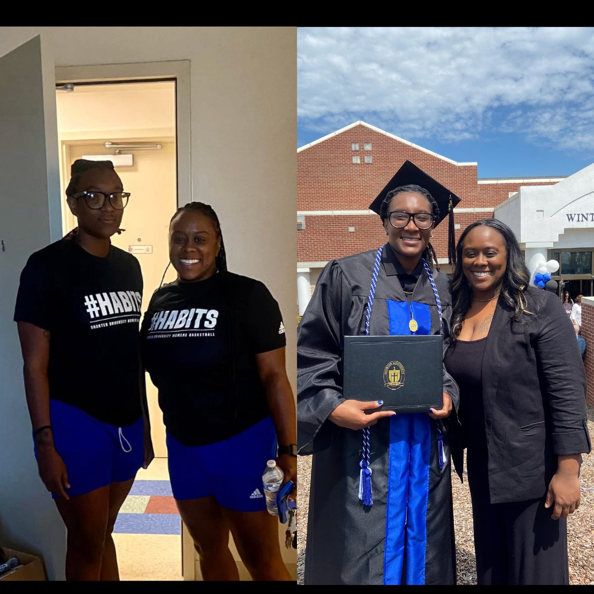 Start of           .            End of  
                 senior year <a href="/Shorter_WBB/">Shorter University Women’s Basketball</a> <a href="/_CoachL_/">🏀 Coach L 🏀</a>