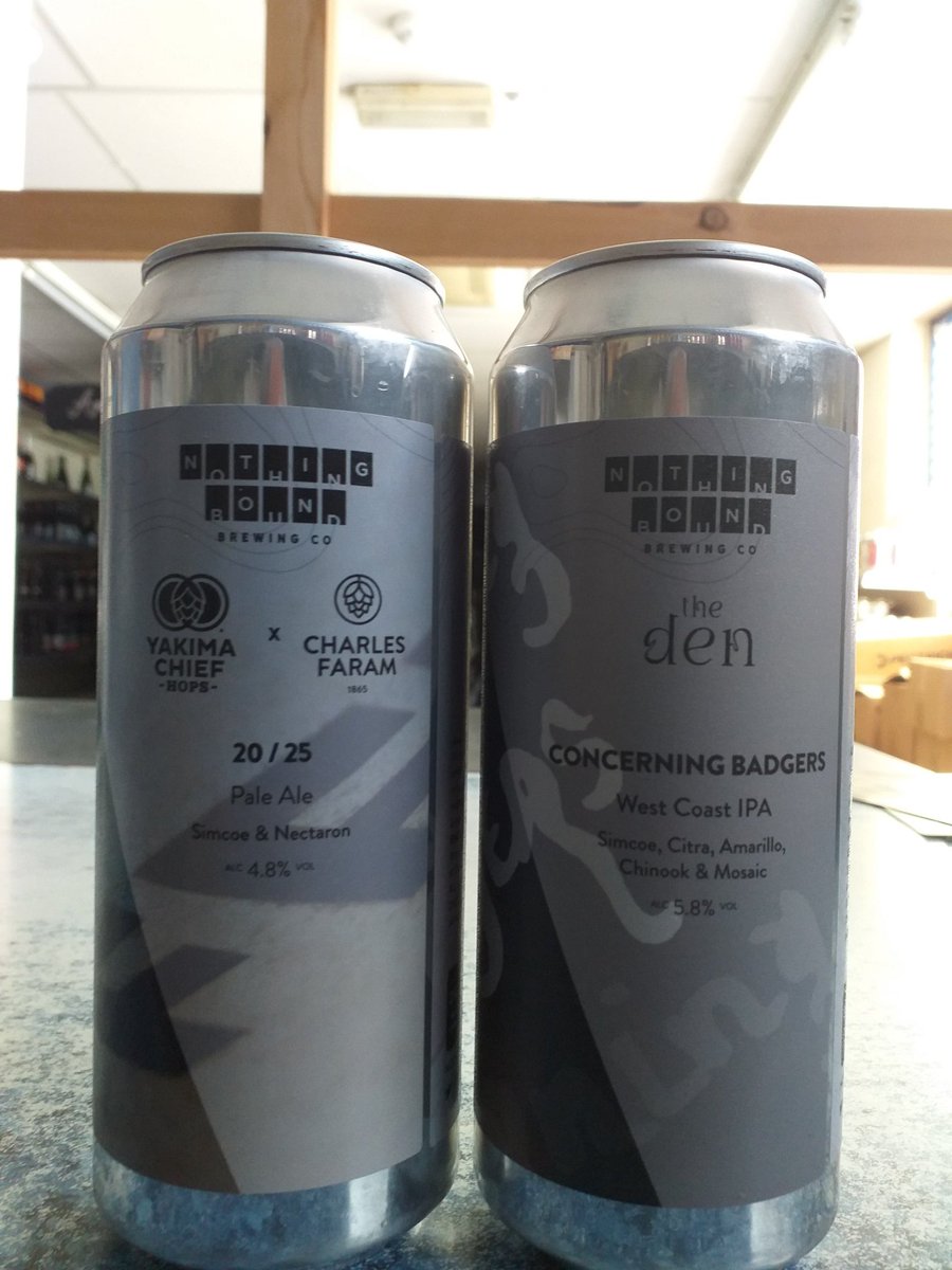 Now in stock from <a href="/NothingBound/">Nothing Bound Brew Co</a>