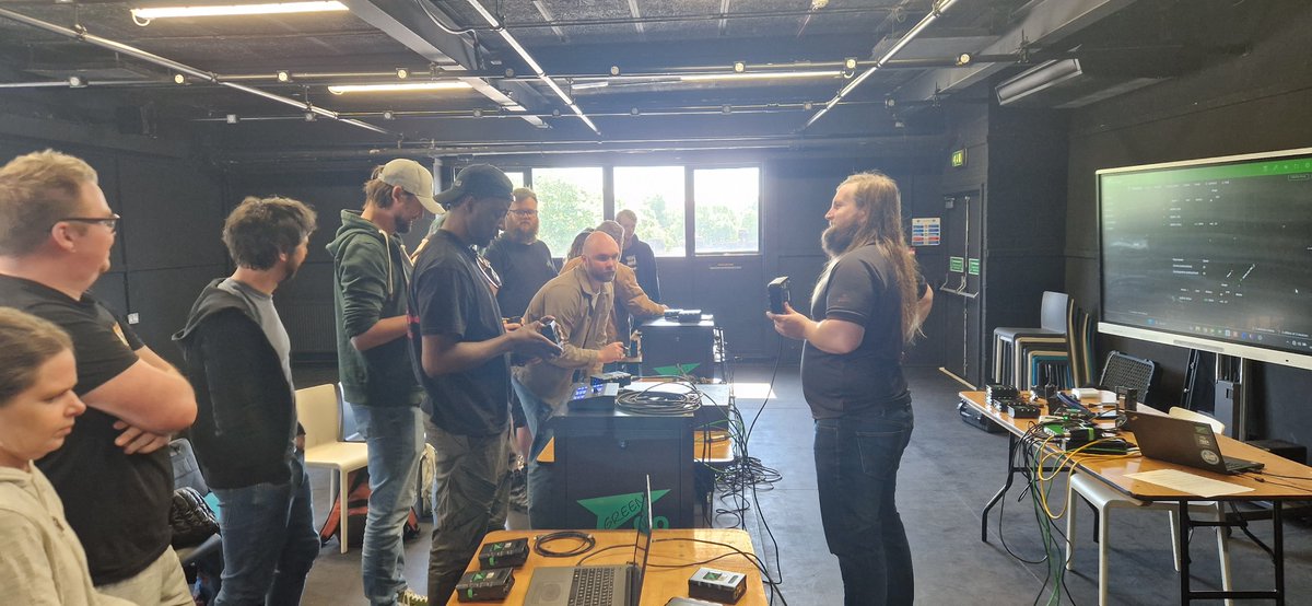 What a week it's been! Really enjoyed our GreenGo Training session on #TrainingTuesday, working with the excellent team at <a href="/canford_tweet/">Canford Audio</a>, all hosted at the wonderful <a href="/RWCMD/">Royal Welsh College of Music & Drama</a>