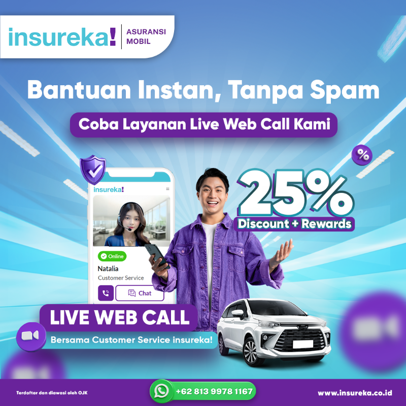 InsurekaID's tweet photo. Nomor telepon tidak diperlukan

Dengan fitur Panggilan Web Langsung kami, Anda tinggal klik saja untuk mendapatkan bantuan nyata — tidak perlu menelepon, tidak perlu membagikan nomor, tidak perlu menunggu.