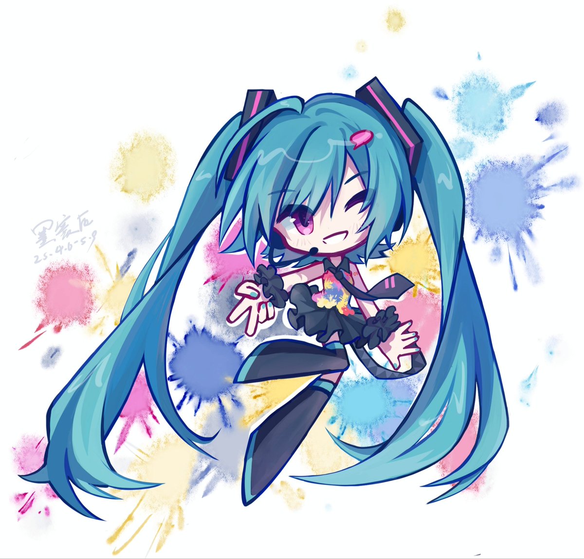 mohuanchen's tweet image. #初音ミク  #VOCALOID