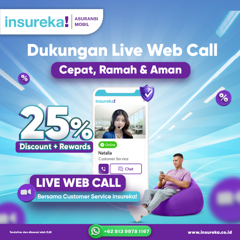 InsurekaID's tweet photo. Nomor telepon tidak diperlukan

Dengan fitur Panggilan Web Langsung kami, Anda tinggal klik saja untuk mendapatkan bantuan nyata — tidak perlu menelepon, tidak perlu membagikan nomor, tidak perlu menunggu.