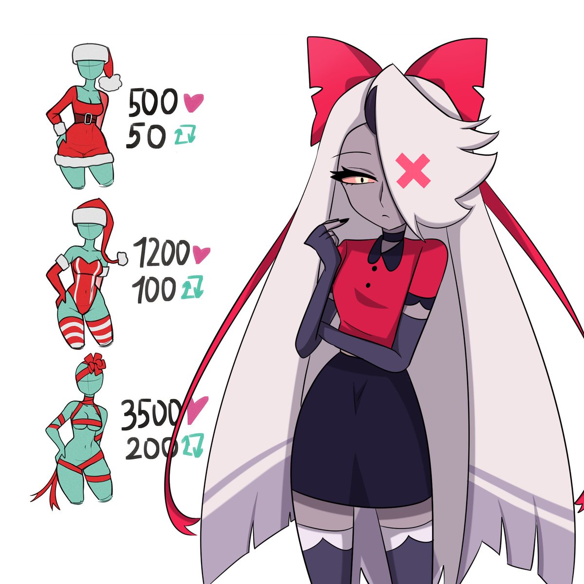 whatca4's tweet image. ！？　！？　！？！？
#HazbinHotel   #HazbinHotelFanart   #chaggie