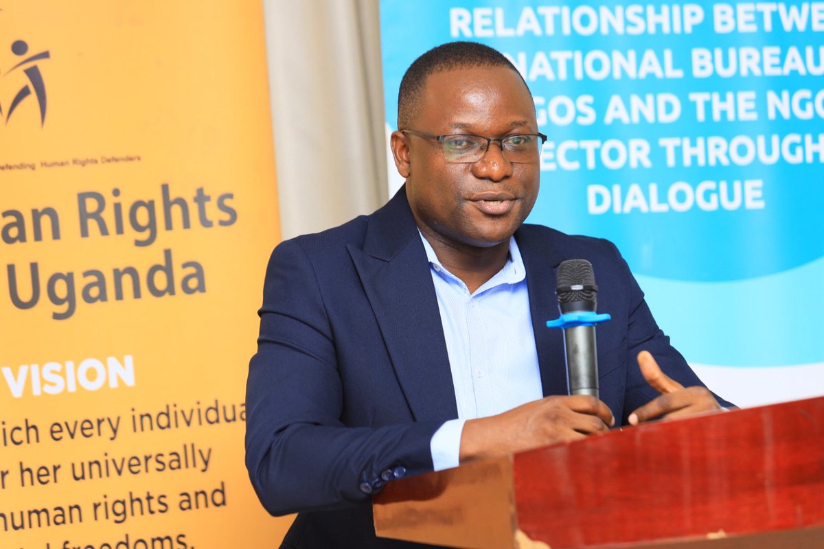 The Human Rights Centre Uganda (@hrcug) on Twitter photo 📍Soroti 📍
During our recently concluded 2-days regional reflection meeting between <a href="/NGObureau/">National Bureau for NGOs</a> , District/City NGO Monitoring Committees and #NGOs from Teso Sub Region, our Head of Programmes , <a href="/namungalu/">Eric Namungalu</a> , emphasized the importance of strengthening collaboration, trust, and 📍Soroti 📍
During our recently concluded 2-days regional reflection meeting between <a href="/NGObureau/">National Bureau for NGOs</a> , District/City NGO Monitoring Committees and #NGOs from Teso Sub Region, our Head of Programmes , <a href="/namungalu/">Eric Namungalu</a> , emphasized the importance of strengthening collaboration, trust, and