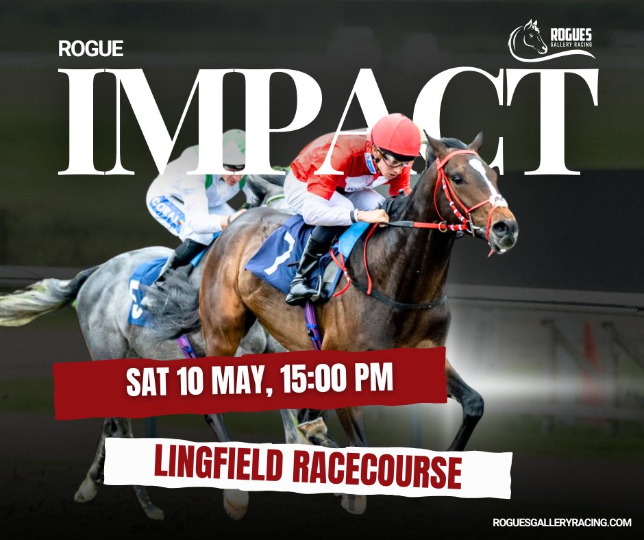 Rogues Gallery Racing (@roguesracing_) on Twitter photo Last time we had a runner in a Classic trial, we ended up in the winner’s enclosure. 🤞 for more of the same as Rogue Impact heads to <a href="/LingfieldPark/">Lingfield Park</a> tomorrow!
This <a href="/JPOwenRacing/">James Owen Racing</a>-trained son of Study Of Man steps up in trip under Daniel Muscutt. Let’s keep the dream alive! Last time we had a runner in a Classic trial, we ended up in the winner’s enclosure. 🤞 for more of the same as Rogue Impact heads to <a href="/LingfieldPark/">Lingfield Park</a> tomorrow!
This <a href="/JPOwenRacing/">James Owen Racing</a>-trained son of Study Of Man steps up in trip under Daniel Muscutt. Let’s keep the dream alive!