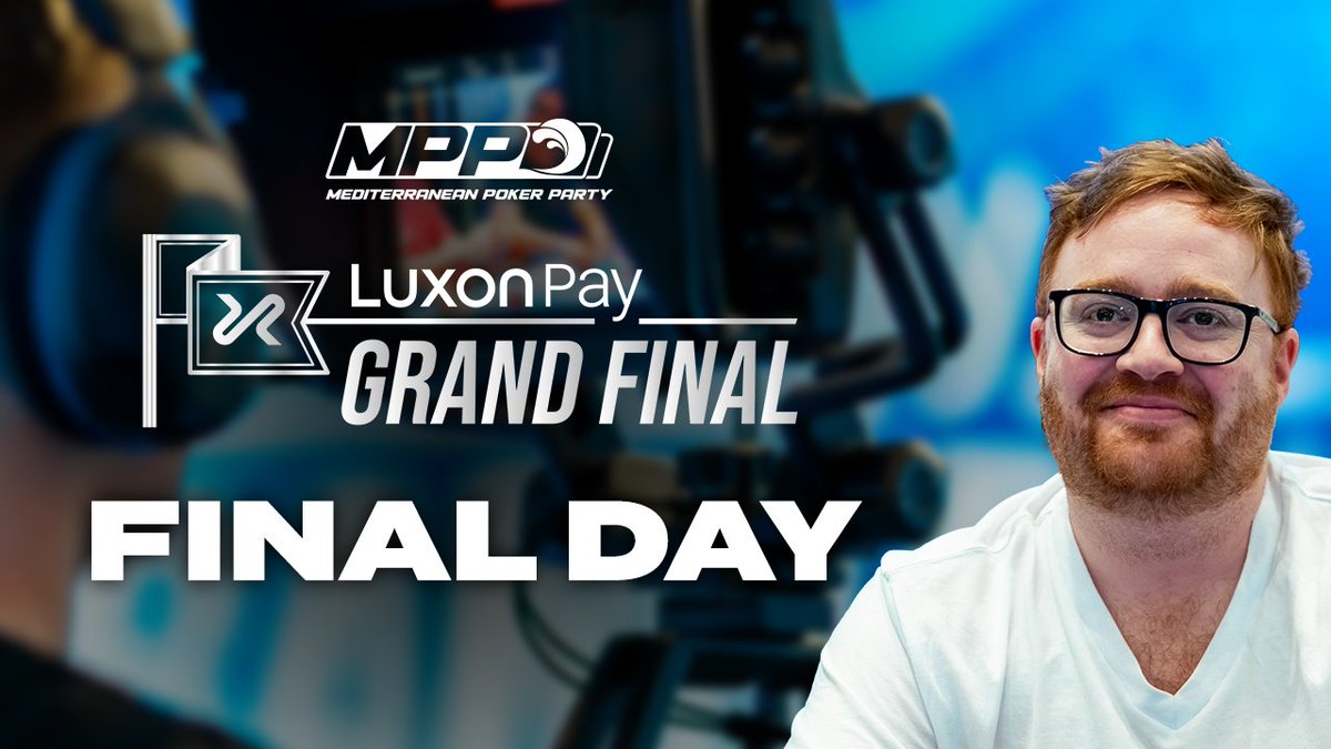 🎥 Day 3 of the <a href="/luxonpay/">Luxon Pay</a> Grand Final at <a href="/MedPokerParty/">MPP</a> is underway!

Cards are in the air and the action is heating up 🔥

Join us live as we edge closer to crowning a champion! 🏆
📺 Watch now: youtube.com/live/3p8Ce35pr…