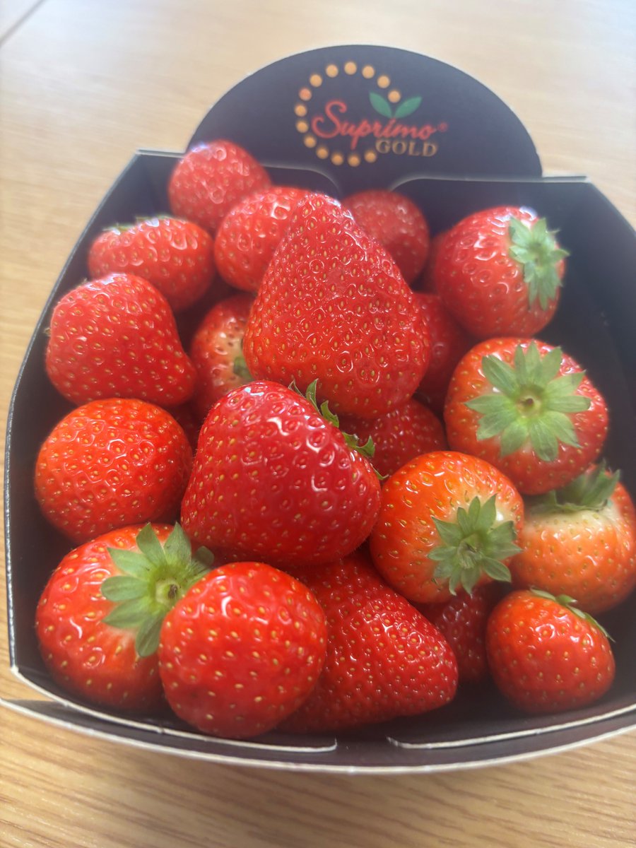 Today is national strawberry month! 🍓 ❤️ 

Sweet strawberries enter their UK season in May and are perfect to grow in your back garden or purchase from a local farmers market, supporting British farmers. 

#NationalStrawberryMonth #HelloMay