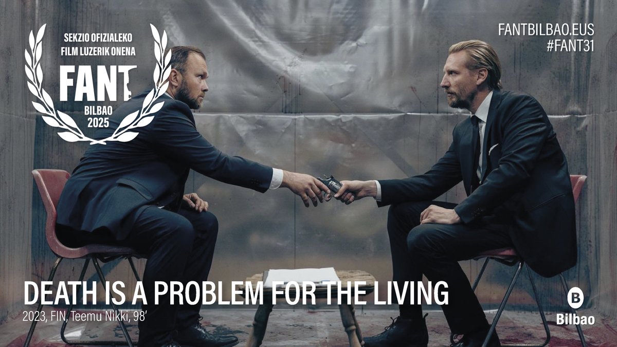✨ Palmaresa / Palmarés / Winners ✨ #FANT31

Sail Ofizialeko film luzerik onena
Mejor largometraje de Sección Oficial
Best feature film Official Selection

🏆 Death is a problem for the living – Teemu Nikki