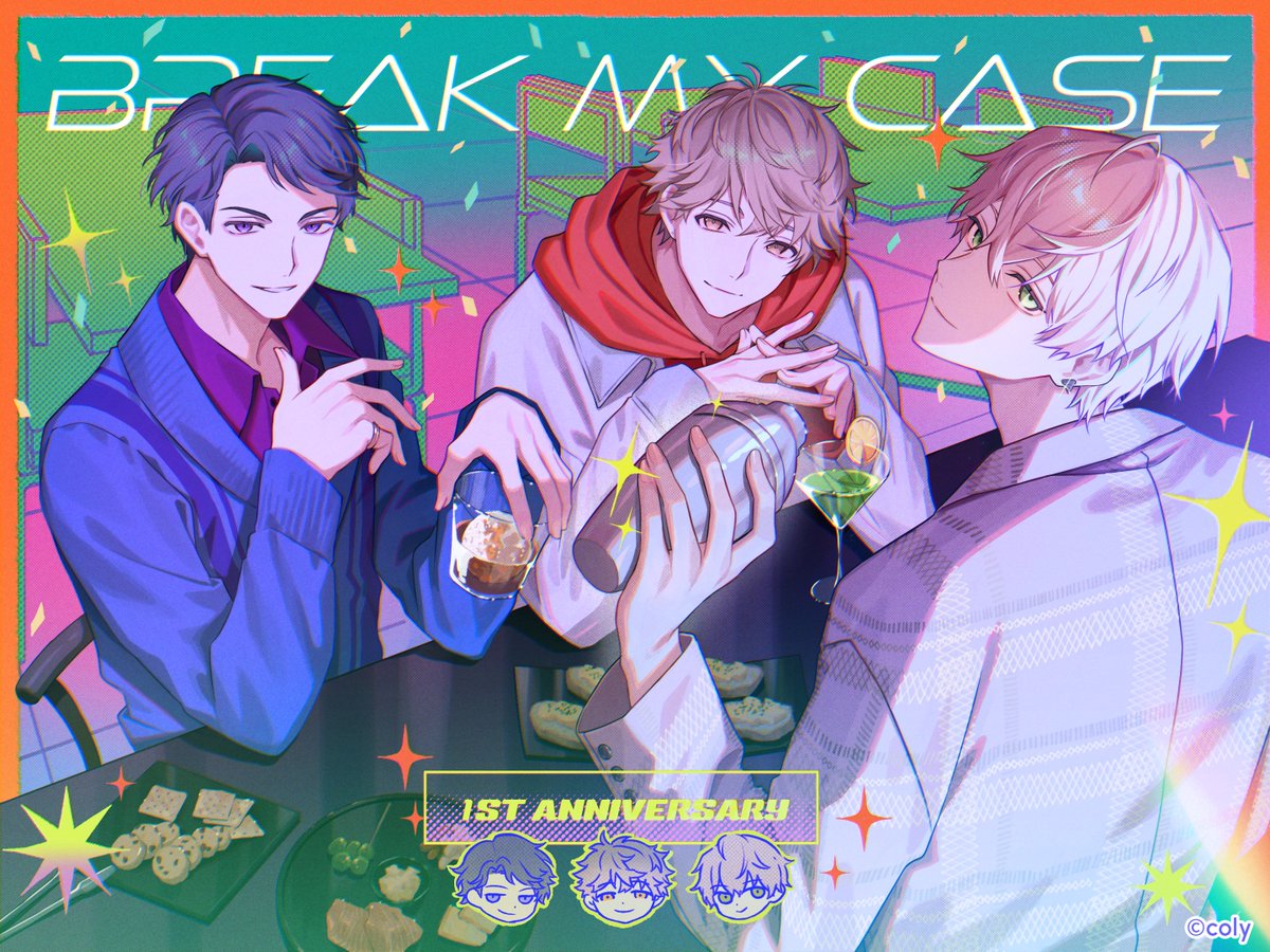 coly様からのご依頼で、#ブレイクマイケース(@breakmycase)の1周年 