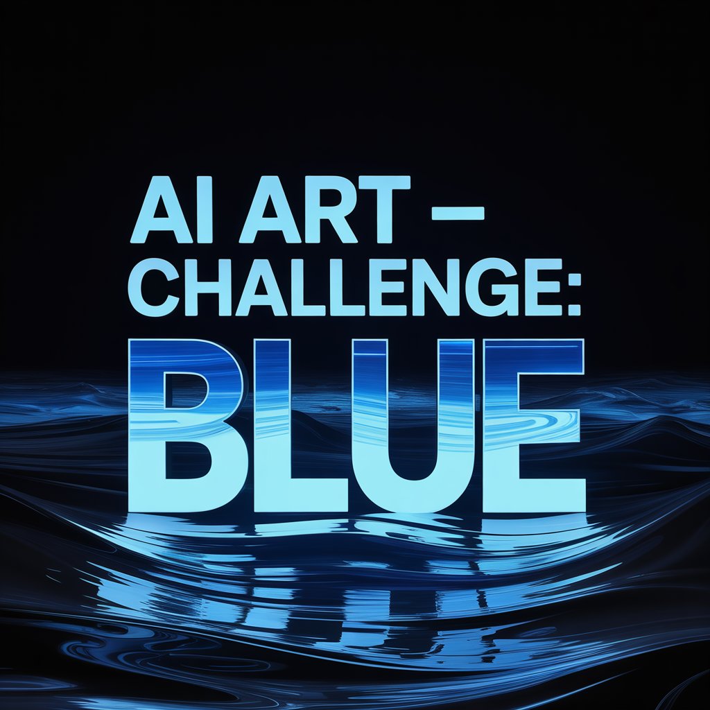 🔵✨ CHALLENGE AI ART: BLUE

Theme: Embrace the calm, mystery, and depth of BLUE, oceans, skies, sadness, serenity, or the unknown. Let the color guide your emotion and imagination.

Rules:
💙 Like
🔁 Repost
👥 Tag your friends
📆 Results will be announced next week

Let’s flood