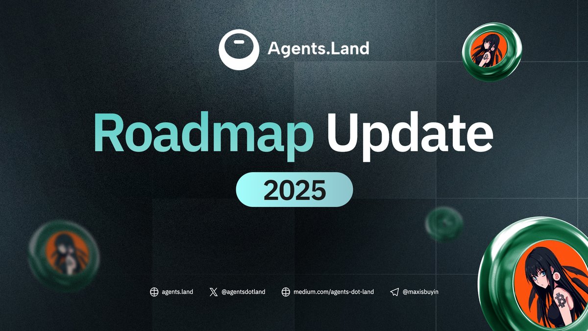 📢Agents(dot)land Roadmap Update – May 2025

After months of reevaluating industry standards, trends, and expectations - and validating our Agent Space architecture through a PoC on Thesis.io with positive feedback - we’re ready to share a collaborative roadmap