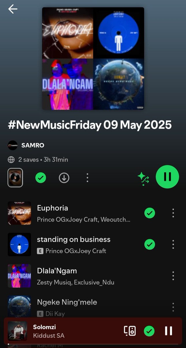 OgCraft_sa's tweet image. thank you so much @SAMROMusic 🙏🏽🎧🎶🔥

open.spotify.com/playlist/1VdI0…

#samro #NewMusicFriday cc: @spo
