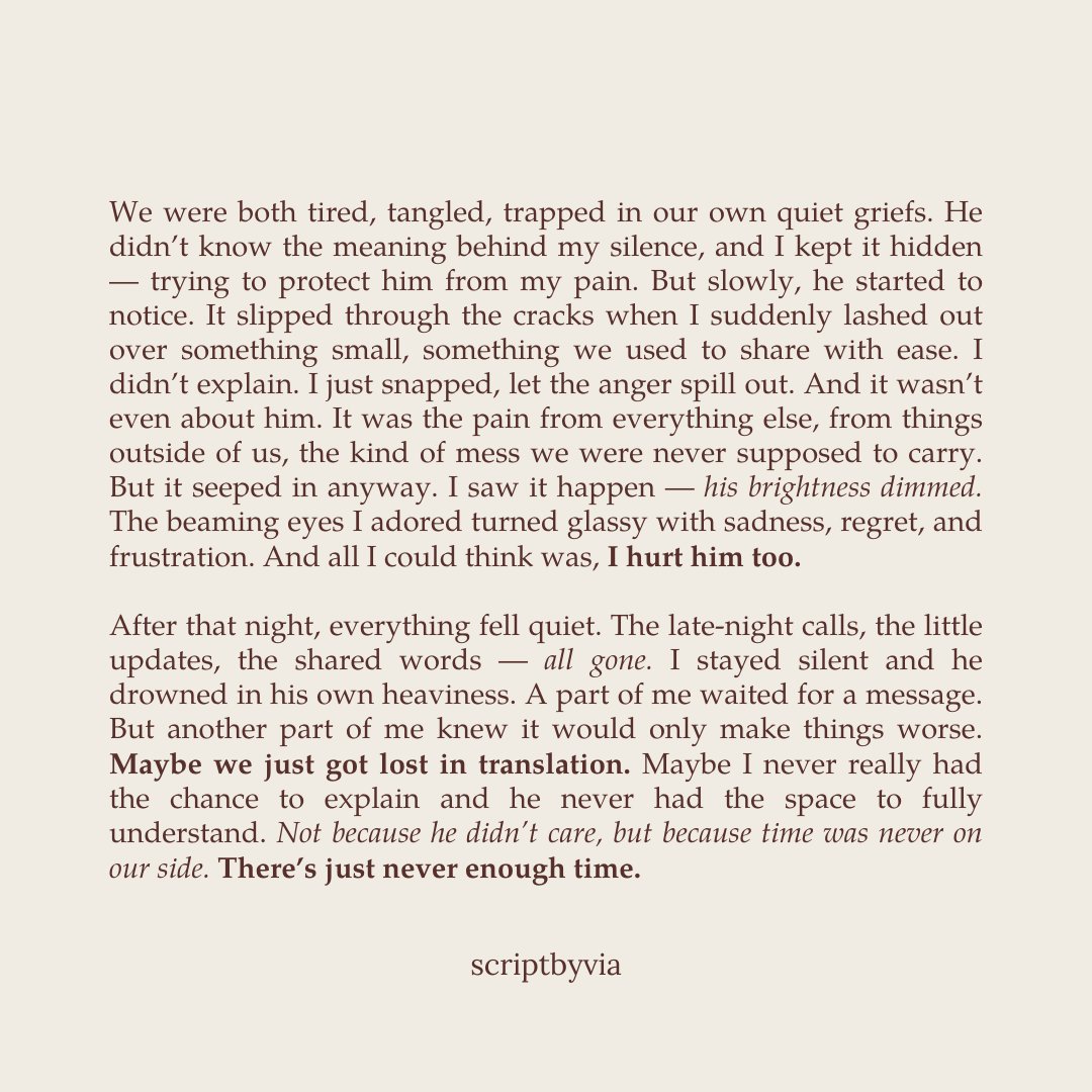scriptbyvia's tweet photo. Now I'm in exile, seein' you out. https://t.co/xUswML7wOJ