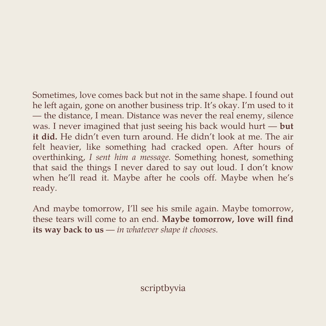 scriptbyvia's tweet photo. Now I'm in exile, seein' you out. https://t.co/xUswML7wOJ