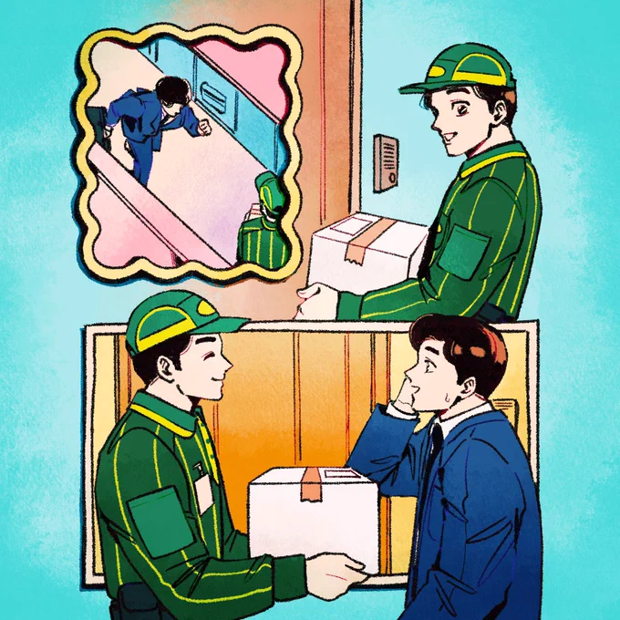 𝗪𝗢𝗥𝗞𝗦ヤマト運輸様のInstagram企画「#宅急便に想いをこめて」にて、イラストを3点担当させていただきました!ぜひ、ヤマト運輸様の公式Instagramからエピソードも合わせてご覧ください⇩ヤマト運輸公式 