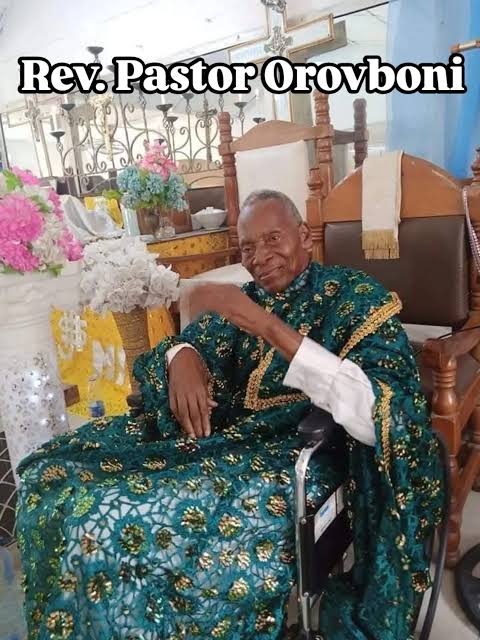 WeInTheCCC's tweet image. FAREWELL BABA OROVBONI. MAY HIS SOUL REST IN PEACE.

A TRIBUTE TO REV. PASTOR S. E. OROVBONI
With heavy hearts, we mourn the passing of a true servant of God—Rev. Pastor Orovboni—a man whose life was a testimony of grace, humility, and unwavering faith.

#weintheccc #omocele