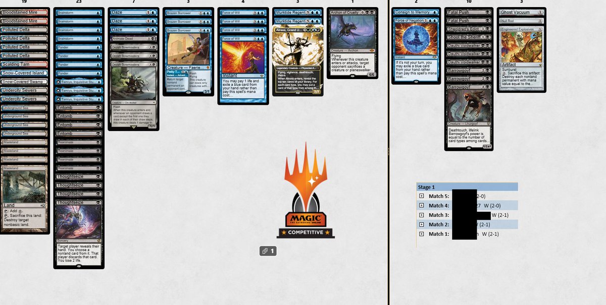 The_Pilgrim (@the_pilgrim2501) on Twitter photo Last League before paper play.
5th Trophy in testing: ๐๐๐๐๐
Props to <a href="/silviawataru/">ใใใณใ</a> for the list he posted to inspire this change. This felt so clean with a clear duke plan. I really liked the numbers here.
<a href="/fireshoes/">Robert Taylor๐ฅ</a>
(I might do a legacy pod on <a href="/BattleChads/">Battle Chads</a> soon) Last League before paper play.
5th Trophy in testing: ๐๐๐๐๐
Props to <a href="/silviawataru/">ใใใณใ</a> for the list he posted to inspire this change. This felt so clean with a clear duke plan. I really liked the numbers here.
<a href="/fireshoes/">Robert Taylor๐ฅ</a>
(I might do a legacy pod on <a href="/BattleChads/">Battle Chads</a> soon)