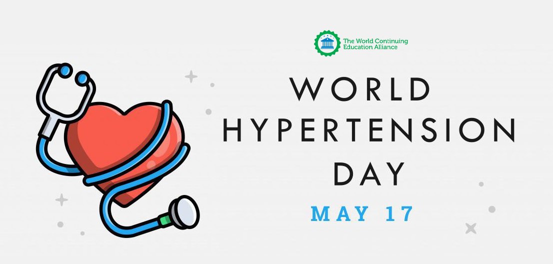 World Hypertension Day. High blood pressure is a silent killer, often with no symptoms but serious health risks, including heart disease, stroke, and kidney failure.  Together, we can build a healthier future.
 #WorldHypertensionDay #KnowYourNumbers #HeartHealth #PreventStroke