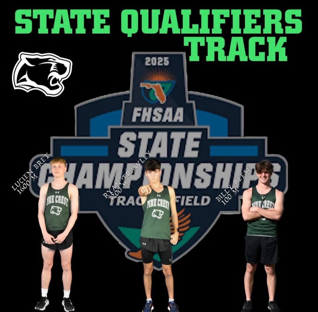 pinecresttrack's tweet image. FHSAA State Track Finals today.  Here are our individual qualifiers!  Live results: live.halfmiletiming.com/meets/829/even…  #PCXCountry #PCTrack #PCAthletics #PCPanthers
#PCAlumni