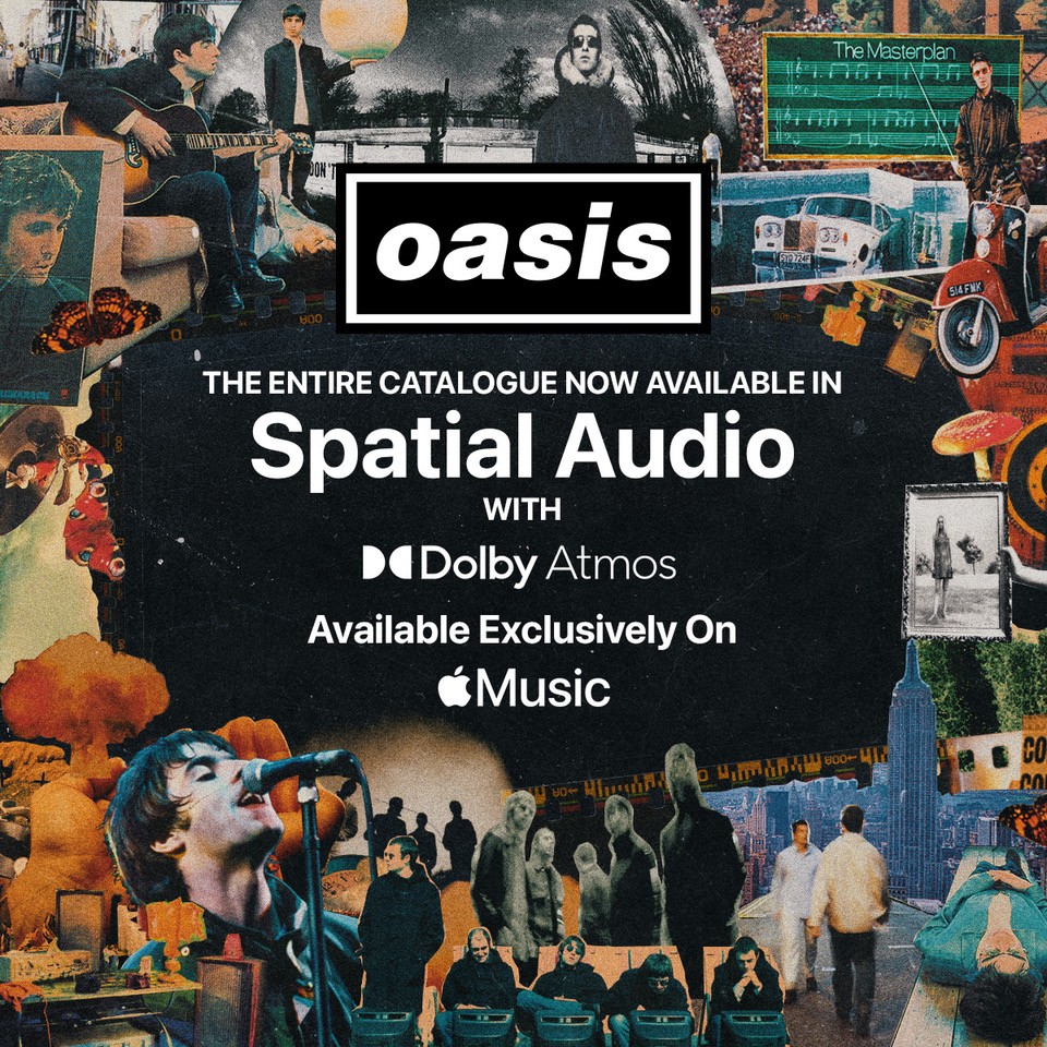 Oasis Japan / オアシス日本公式 (@oasis19931997) on Twitter photo #Oasis の傑作アルバムの数々が空間オーディオで登場。
臨場感たっぷりのDolby Atmos音源が<a href="/AppleMusicJapan/">Apple Music Japan</a> にて配信開始!
🎧再生はこちら:OasisJP.lnk.to/Spatial
#オアシス再結成 #オアシス来日2025 #Oasis の傑作アルバムの数々が空間オーディオで登場。
臨場感たっぷりのDolby Atmos音源が<a href="/AppleMusicJapan/">Apple Music Japan</a> にて配信開始!
🎧再生はこちら:OasisJP.lnk.to/Spatial
#オアシス再結成 #オアシス来日2025