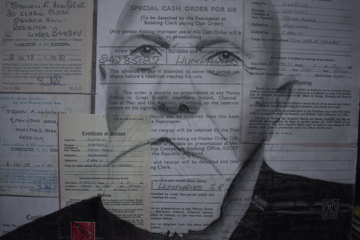 In such a commemorative week, year 9 students have created Mark Powell-inspired portraits as tribute to their ancestors' sacrifice in war.