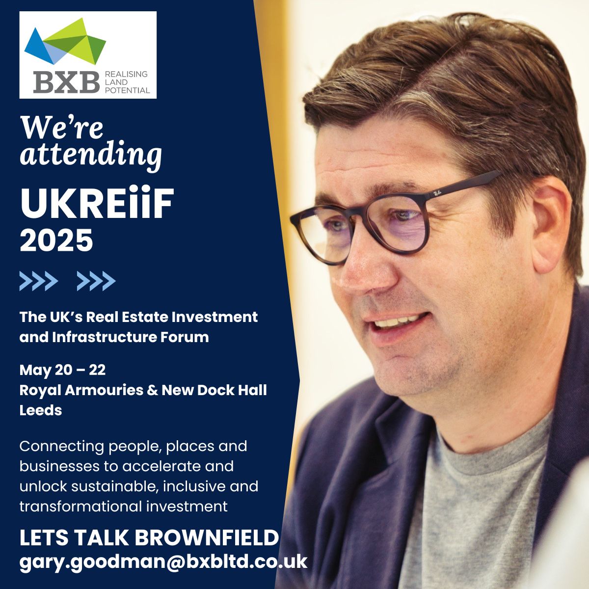 <a href="/bxbltd/">BXB Land Solutions</a> are pleased to announce that we'll be at UKREiiF in just a few weeks' time.
Have you got an interest in the delivery of Brownfield Land to the end user market? Why not get in touch and arrange to catch-up
#UKREiiF2025 #Leeds #Brownfield #Contactus
