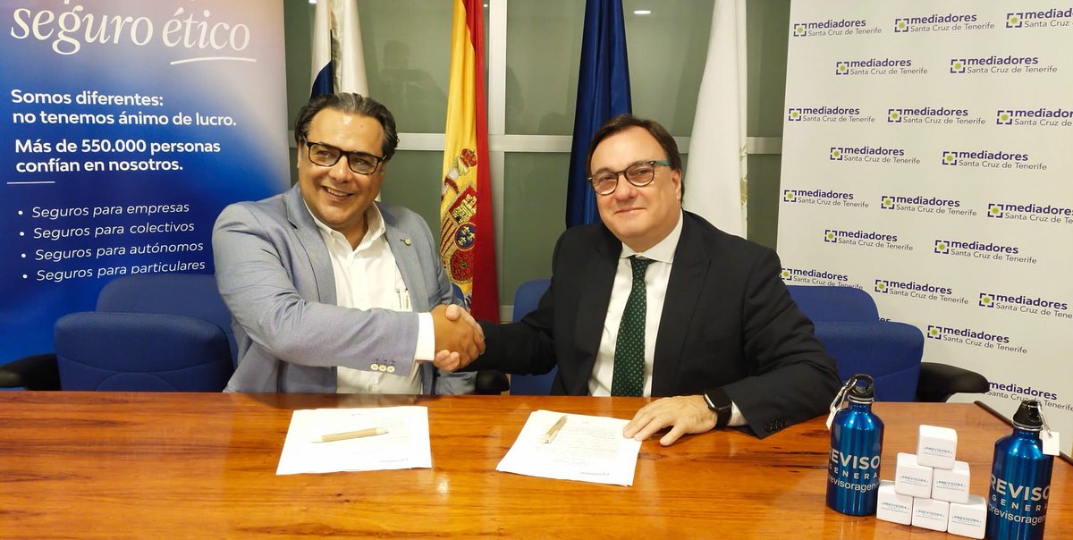 🗣 En el marco de nuestro tour por #Canarias, el pasado jueves 8 de mayo celebramos en Tenerife el II Encuentro Anual de Mediadores de Previsora General.

✍️ En este, @mediadores_tfe renovó su compromiso con nosotros mediante la firma del protocolo de colaboración.