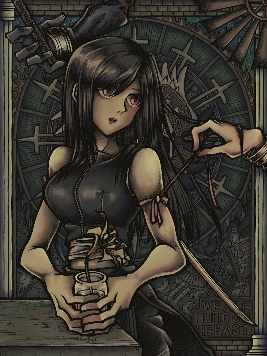aechin0130's tweet image. #FF7 AC