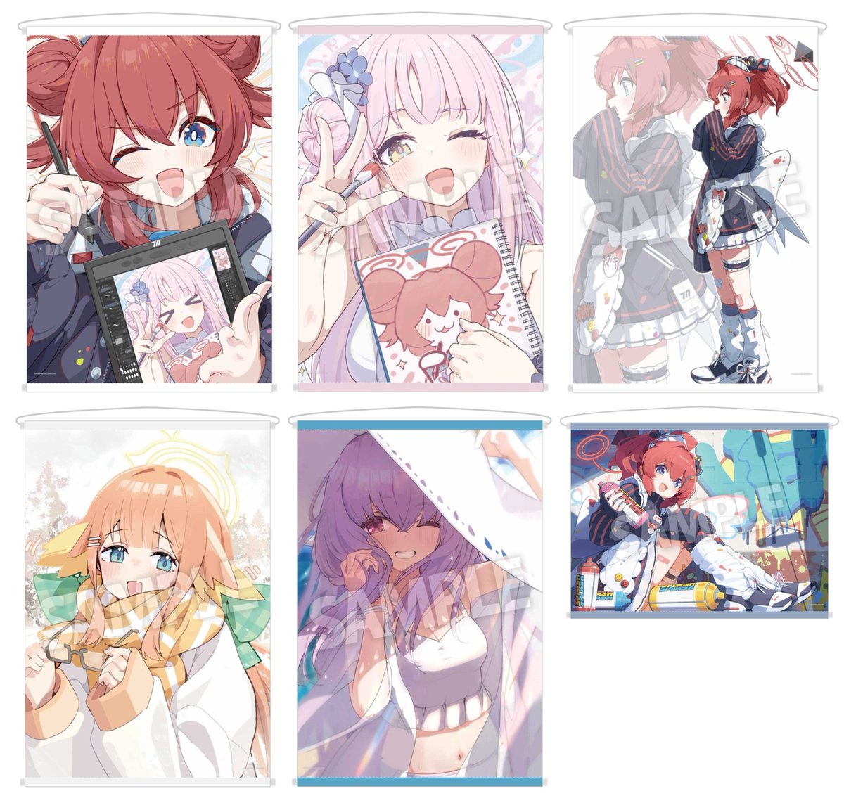 この度、メロンブックスの【ブルーアーカイブ応援企画2025】に、マキミカ、シミコ、アツコの可愛いイラストで参加させていただきました！
他にも、素晴らしい先生方の素敵なイラストがたくさんありますので、ぜひチェックしてみてください。🙏
良い週末をお過ごしください😌