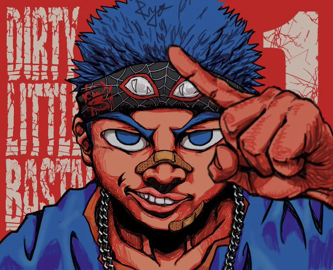 RYO神出鬼没 #dirtylittlebastard #イラスト