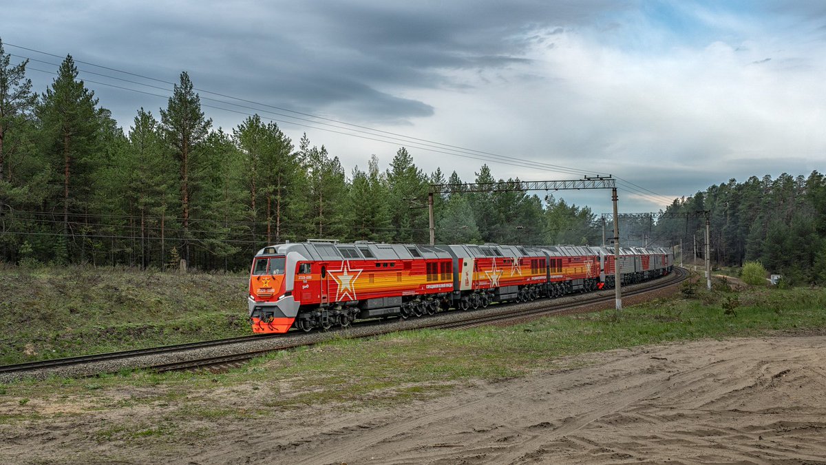 Тепловоз 3ТЭ28-0080, Татарстан, перегон Юдино — Восстание