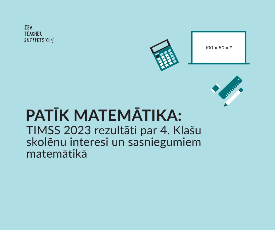 edupetijumi's tweet image. Prieks par matemātikas mācīšanos sākumskolā var palīdzēt saglabāt interesi par šo priekšmetu arī  turpmākajā mācību ceļā. @universitatelv  pētnieki sagatavojuši #TIMSS2023 ieteikumus, kas palīdz modināt bērnos prieku par matemātiku ej.uz/prieks_par_mat…