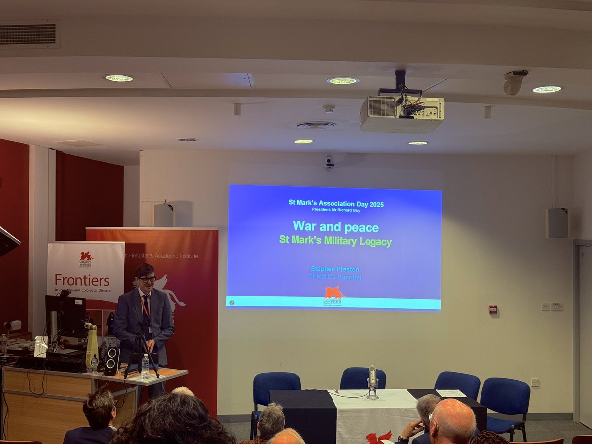 Orestis Argyriou (@orestisarg) on Twitter photo 📸 Under the spotlight, Steve Preston, Head of Media & Digital Production
😮 Captivating talk, with an enlightening journey through <a href="/StMarksHospital/">St Mark's Hospital</a> history and military legacy, at the 2025 Association Day
<a href="/BowelsOfStMarks/">St Mark's Hospital Foundation</a> <a href="/jasonbacon/">jasonbacon</a> <a href="/ChrisDavidMitch/">Christopher David Mitchell</a> <a href="/Richard_J_Guy/">Richard Guy</a> 📸 Under the spotlight, Steve Preston, Head of Media & Digital Production
😮 Captivating talk, with an enlightening journey through <a href="/StMarksHospital/">St Mark's Hospital</a> history and military legacy, at the 2025 Association Day
<a href="/BowelsOfStMarks/">St Mark's Hospital Foundation</a> <a href="/jasonbacon/">jasonbacon</a> <a href="/ChrisDavidMitch/">Christopher David Mitchell</a> <a href="/Richard_J_Guy/">Richard Guy</a>