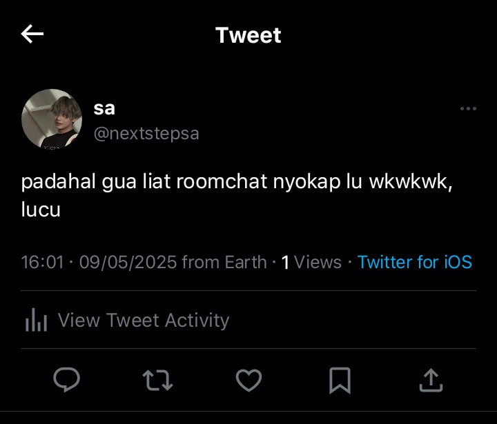asksxyra's tweet photo. #taekookau ; short au

Nabil: "gua balik dulu, ada urusan mendadak"
Reksa: "gausah boong, ade. disuruh pulang sama bunda, kan?" https://t.co/INKeSfDpgZ