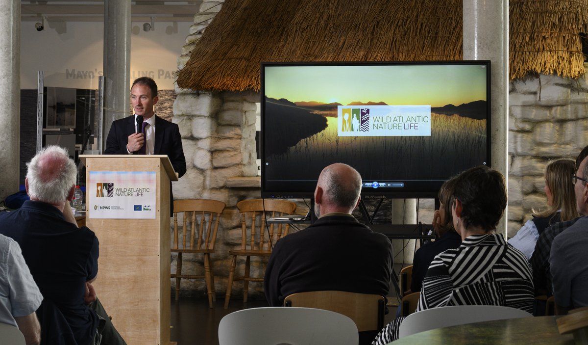 WAN_LIFEIP's tweet image. Yesterday in @WildNephin we held a celebratory event to mark receipt of our Natura 2000 Award from @EU_ENV and Minister @Alan_Dillon officially launched our @NaturaCommunity initiative. Thanks to all involved 😊
