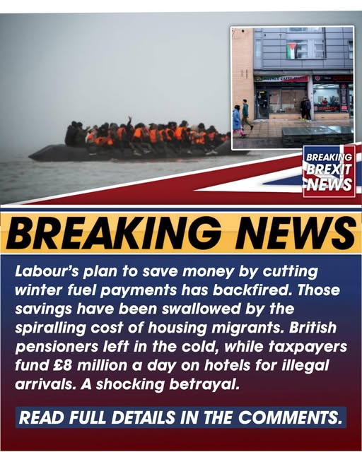 It’s absolutely disgusting this has happened, our elderly going without while we house - feed - educate- free health care - free phone - free bikes - free x boxes - young male migrants that enter the country illegally .