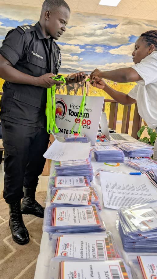 PictureUganda's tweet photo. To only those that registered for #POATE2025 
Pass by @SheratonKampala and pick up your Tag.

To those that haven't registered, visit https://t.co/51BrmPcEi2 to attend East Africa biggest Tourism Expo this May from 21st to 24th.

#ExploreUganda #TellYourStoryUG https://t.co/TLS77m6etM