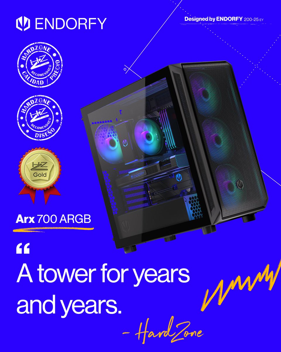 Celebrating on behalf of our award-winning Arx 700 ARGB case, which has scored — once again and plenty! 🏆 Hailed as a "great choice" and praised for its design and performance, we add accolades from <a href="/hard_zone/">HardZone</a> to its already long list of honors.

PS Big things tomorrow! 🤐