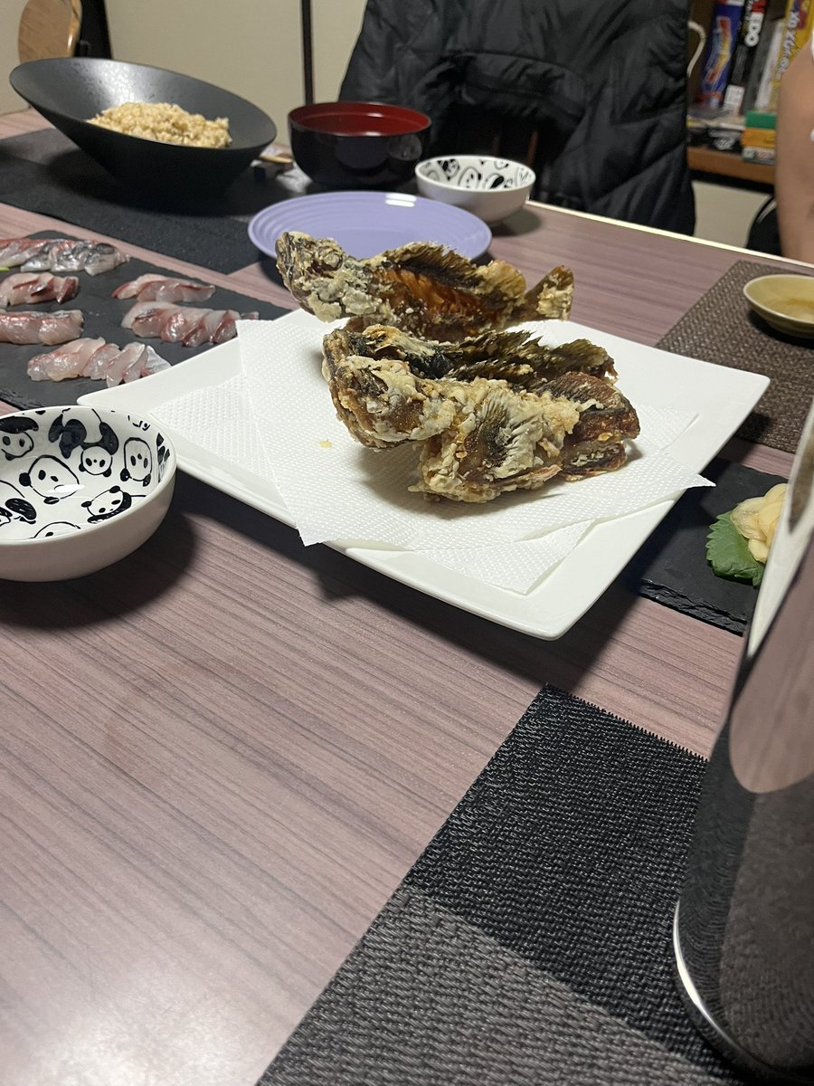 workman_DM's tweet image. かさご美味すぎる