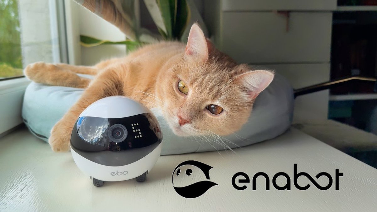 TechLineHD's tweet image. NEW VIDEO:
youtu.be/2zIJf4BBPk0
EBO Air 2 Review – The Cutest Home Robot You Didn’t Know You Needed
Thanks for watching!
@Enabot_official