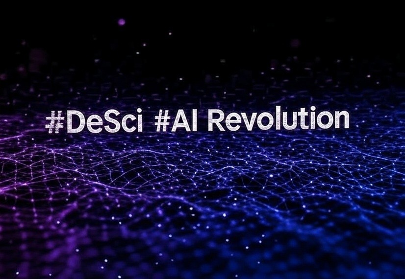 desciaibuzz's tweet photo. Excited to share that we are on a mission to spread the word about #DeSci &amp; #AI! 
Follow for cutting-edge updates, insights, and content driving decentralized science and artificial intelligence innovation.
Join the buzz!  #Science #Tech #DeSci #AI https://t.co/vxTkNzMjT0