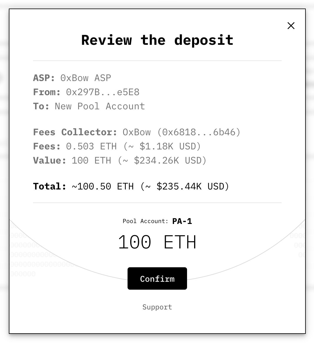 0xbow.io (@0xbowio) on Twitter photo 1/ gm Ethereum
We have officially removed the deposit limits from <a href="/0xprivacypools/">privacypools</a> ๐ฅณ
Since our mainnet launch last month, we limited deposits to 1 ETH while we tested our compliance system.
Today weโre ready to take off the training wheels and serve crypto privacy for real. 1/ gm Ethereum
We have officially removed the deposit limits from <a href="/0xprivacypools/">privacypools</a> ๐ฅณ
Since our mainnet launch last month, we limited deposits to 1 ETH while we tested our compliance system.
Today weโre ready to take off the training wheels and serve crypto privacy for real.