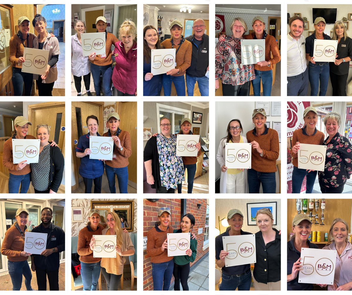 As part of B&amp;M Care’s 50th Anniversary celebrations, our COO Rachel Rodgers, a long-time member of the B&amp;M family, set off on an impressive journey. She spent over 11 hours driving to all 28 of our care homes in one day, in honour of B&amp;M Care’s incredible 50 years of success.